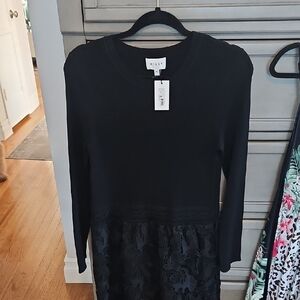 Milly Black Lace Dress